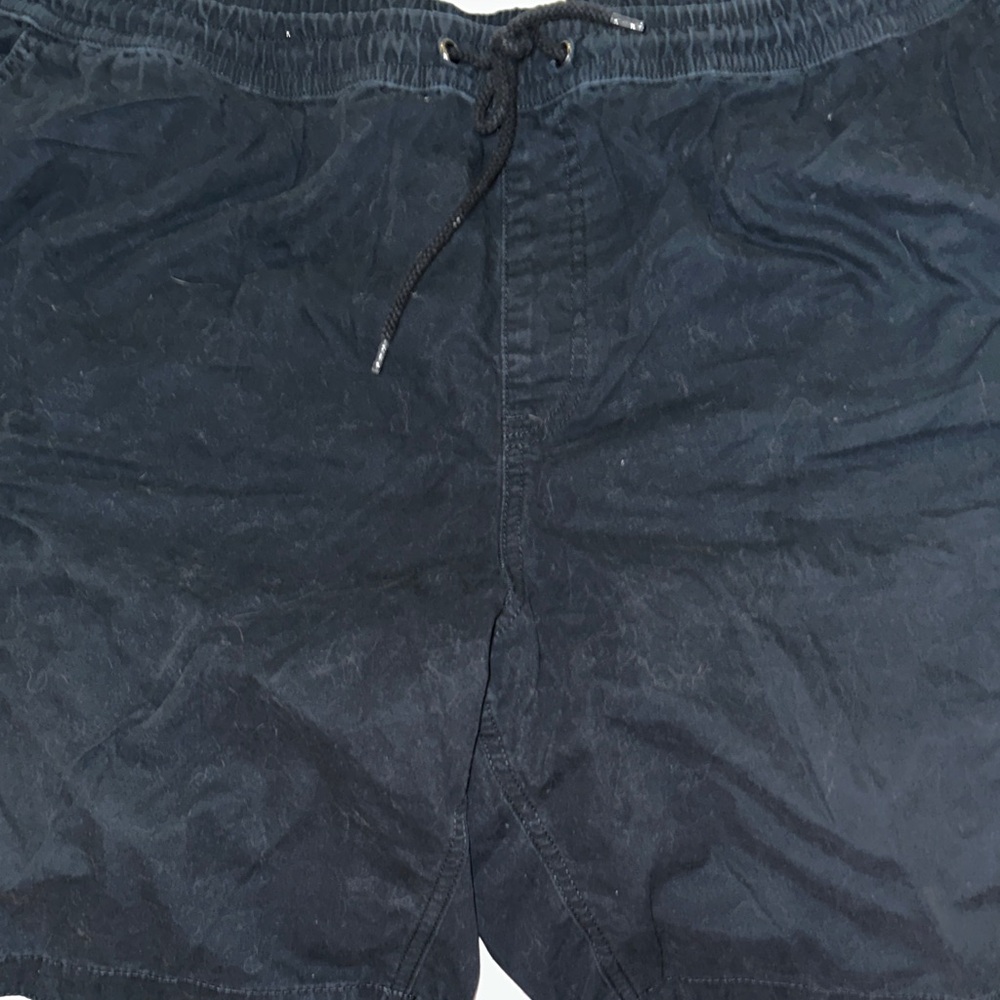 Men's Black Cargo Shorts